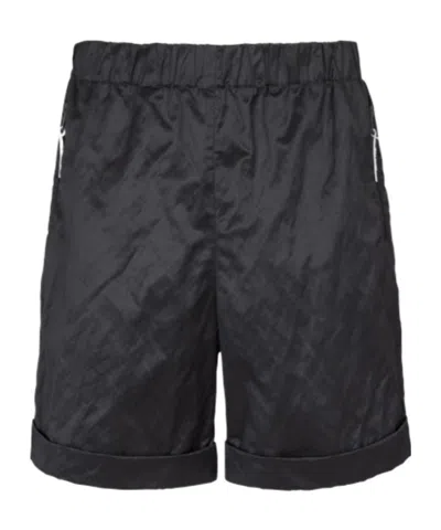 Balmain Logo Shorts In Black