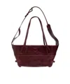 Balmain Top-handle Leather Tote Bag In Brown