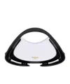 Balmain Logo Shoulder Bag In White