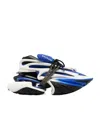 Balmain Low Top Sneakers Featuring 3d Detailing In Black