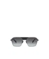 Balmain Sergeant Sunglasses In Gray