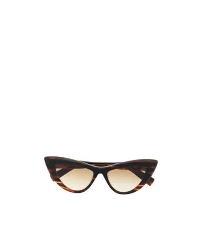 Balmain Logo Sunglasses In Black