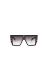 Balmain Logo Sunglasses In Black