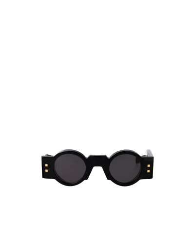 Balmain Logo Sunglasses In Black
