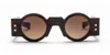 Balmain Olivier Round-frame Sunglasses In Black
