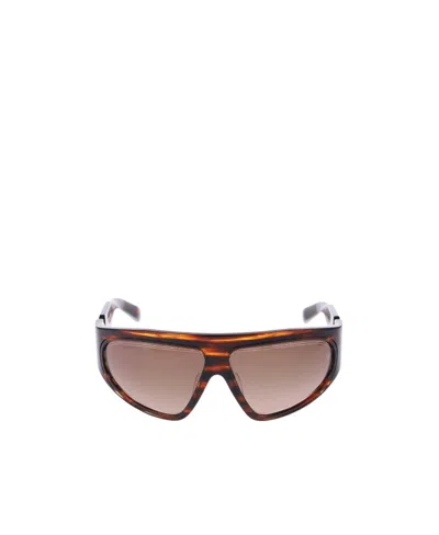 Balmain Logo Sunglasses In Multicolor