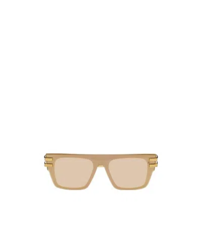 Balmain Logo Sunglasses In Nude