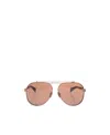 Balmain Logo Sunglasses In Nude