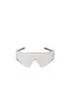 Balmain Logo Sunglasses In White