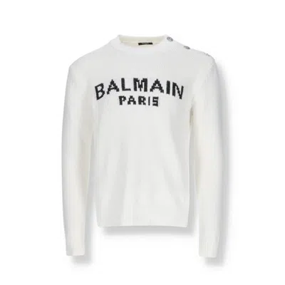 BALMAIN LOGO SWEATER