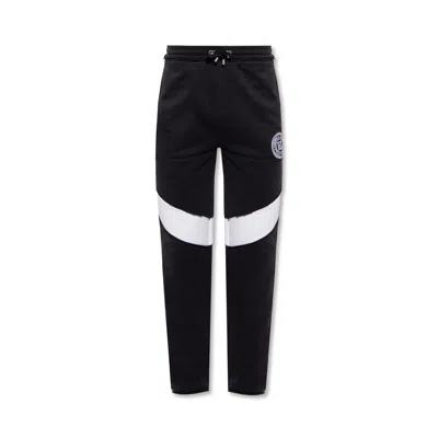 Balmain Logo Sweatpants In Black