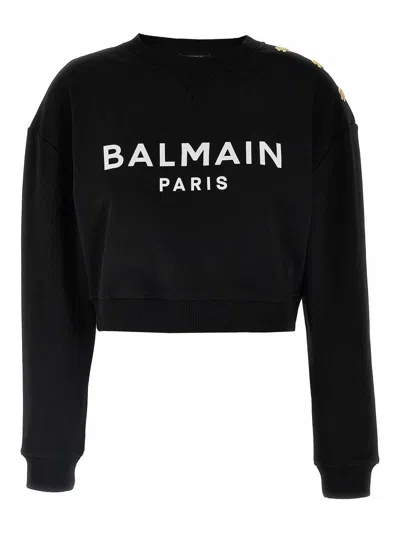 BALMAIN SUDADERA - BLANCO