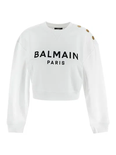 BALMAIN LOGO SWEATSHIRT
