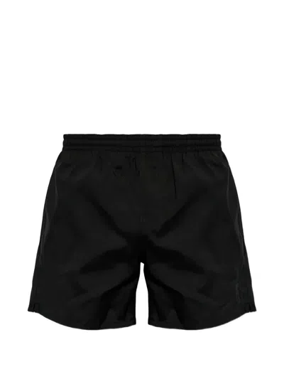 Balmain Logo Swim Shorts In Black