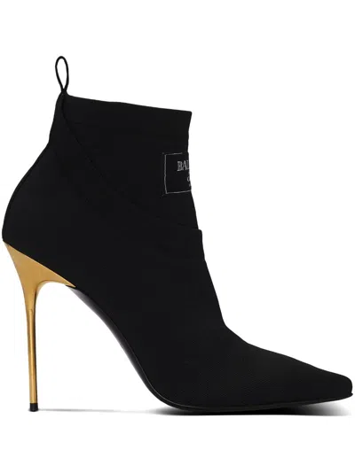 BALMAIN LOGO-TAG BOOTS