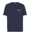 Balmain Short-sleeved T-shirt In Blue