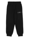 Balmain Logo-tag Track Pants In Black