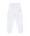 Balmain Logo Track Pants In White