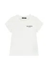 Balmain Logo T-shirt In White