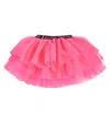 Balmain Fuchsia Skirt For Girl With Logo In Purple