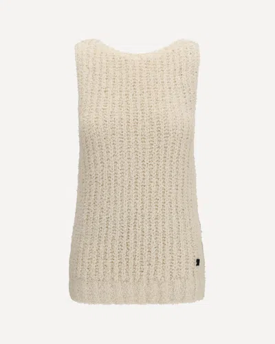 Balmain Logo-detail Vest In White