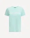 Balmain Logoed Crew Neck T-shirt With Embossed Buttons