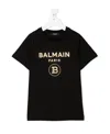 Balmain Logot-shirt In Black