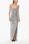 Balmain Long Sequin Dress - My Theresa In Gray