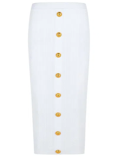 BALMAIN BALMAIN LONG SKIRT
