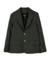 Balmain Long Sleeve Jacket In Green