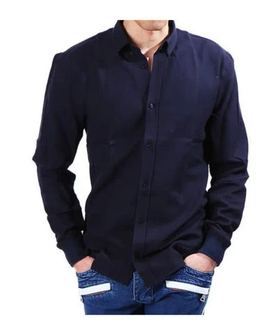 Balmain Long Sleeve Shirt In Blue