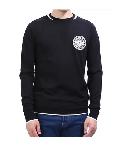 Balmain Long Sleeve Sweater In Black
