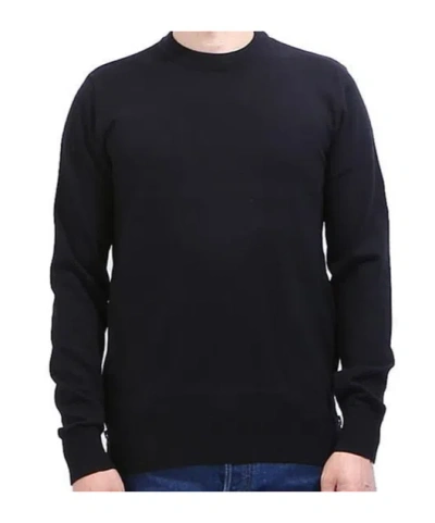 Balmain Long Sleeve Sweater In Blue