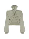 Balmain Langärmeliger Pullover In Green
