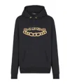 Balmain Logo-print Hoodie - Men's - Cotton In Black