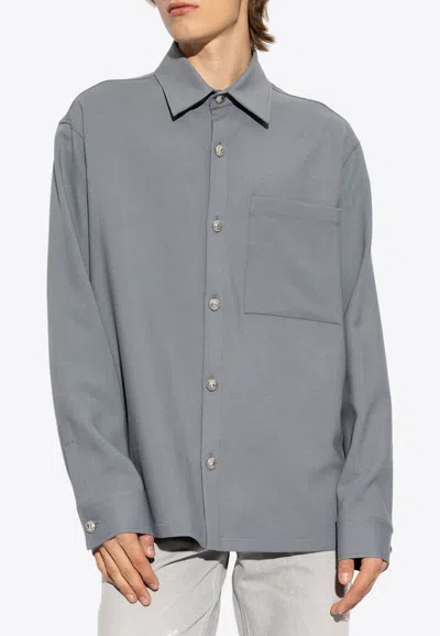 Balmain Long-sleeved Button-up Shirt