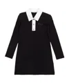 Balmain Long-sleeved Dress In Black