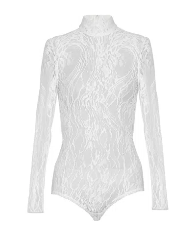 Balmain Long-sleeved Lace Body