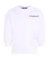 Balmain Long-sleeved Pullover In White