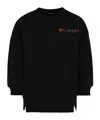 Balmain Long-sleeved Pullover In Black