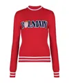 BALMAIN WOOL BALMAIN STRAWBERRY JUMPER