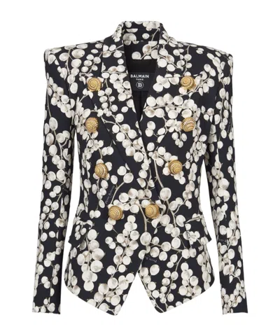 BALMAIN PRINTED BLAZER