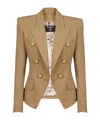 Balmain Coats & Jackets In Light Brown