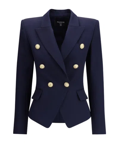 BALMAIN BALMAIN DOUBLE BREASTED TAILORED BLAZER