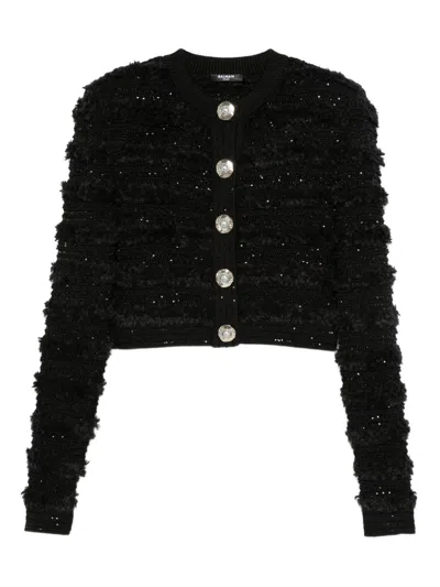BALMAIN LONG-SLEEVED SWEATER