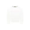 Balmain Long-sleeved Sweater In White