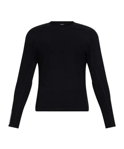 Balmain Long-sleeved T-shirt In Black