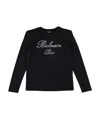 Balmain Long-sleeved T-shirt In Black