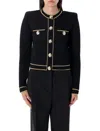 Balmain Long Sleeves Buttoned Knit Cardigan