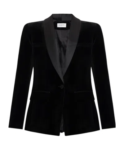 Balmain Long-sleeve Blazer In Black